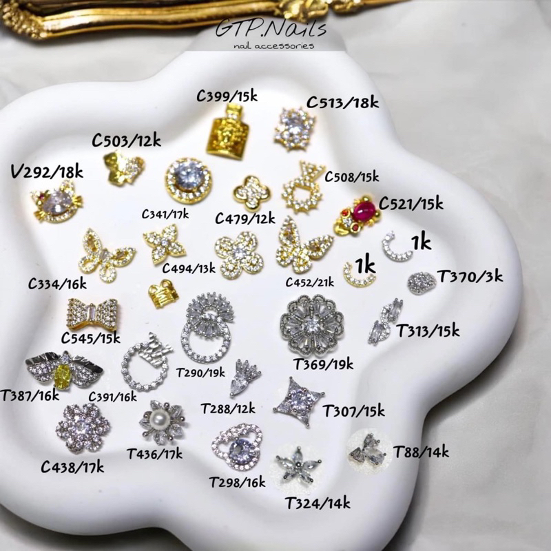 Charm nail cao cấp (2-4viên/mẫu)