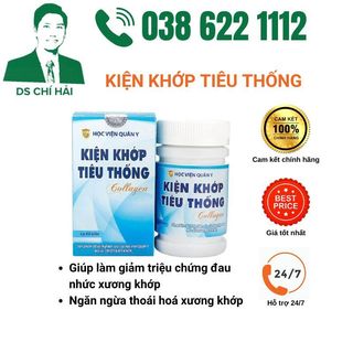 Viên khớp Kiện khớp tiêu thống Collagen - Học Viện Quân Y - Hỗ Trợ Đau Nhức Xương Khớp