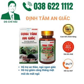Định tâm an giấc Học Viện Quân Y, Hỗ trợ an thần, ngủ ngon giấc