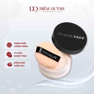 Phấn phủ dạng bột focallure trang điểm khóa lớp nền 3 màu tùy chọn 7g - fa15