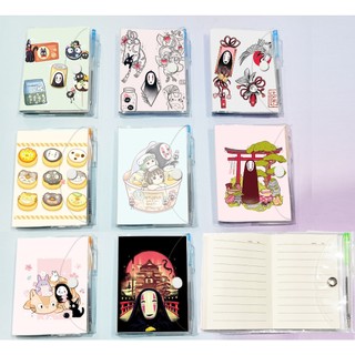 sổ kèm bút vô diện SB21 sổ kèm bút hoạt hình cute dễ thương