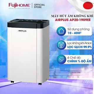 Máy hút ẩm lọc không khí 40m2 AIRPLUS Nhập Khẩu thương hiệu Mỹ, 4 chế độ hút ẩm lọc không khí Anion khử mùi diệt khuẩn