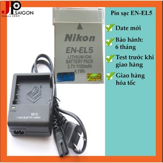 PIN SẠC THAY THẾ CHO MÁY ẢNH NIKON EN-EL5