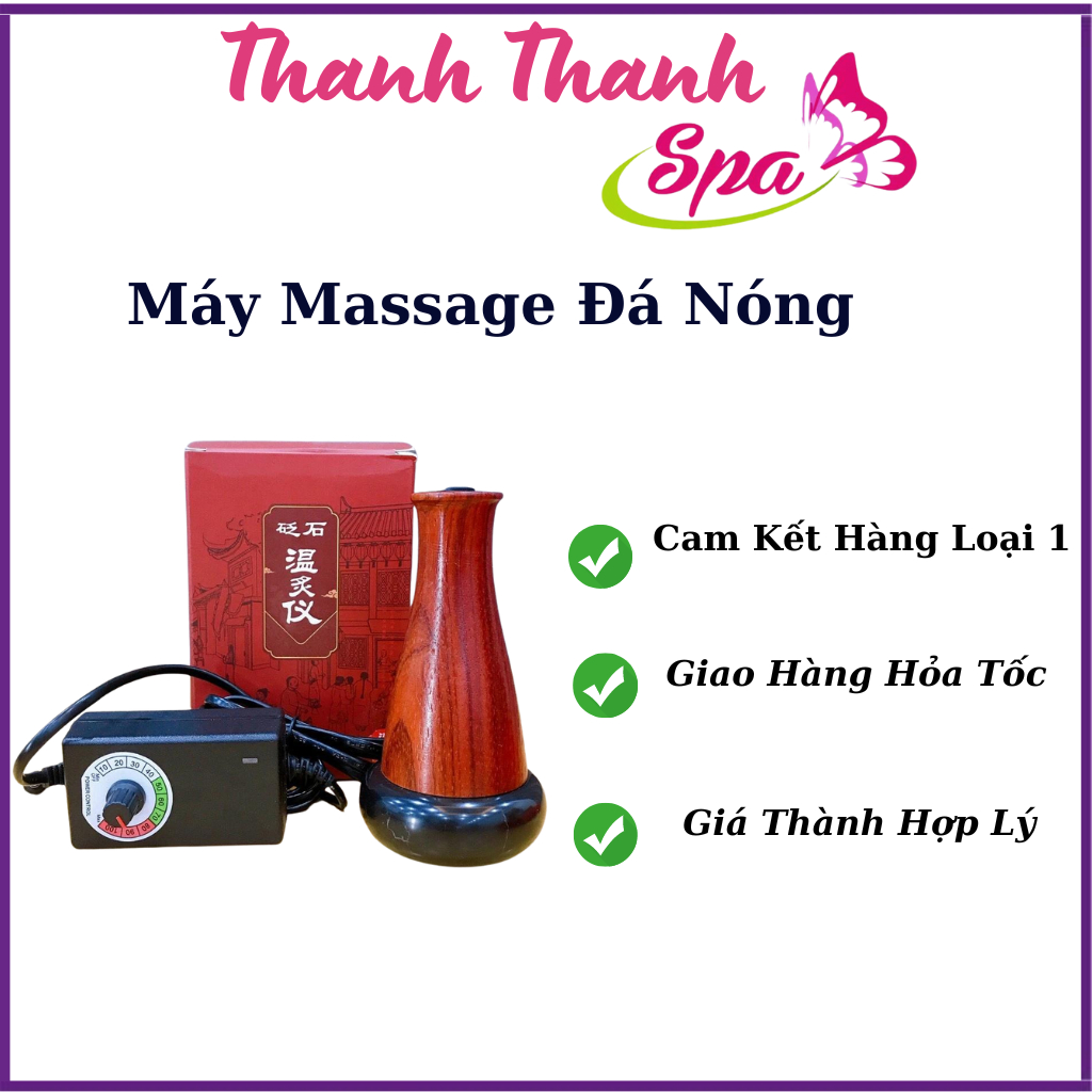 Máy Đá Nóng Điện Massage Body | Máy Đả Thông Kinh Lạc Sử Dụng Trong Spa Dưỡng Sinh Cá Nhân Tại Nhà...