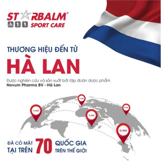 ✅ Ống hít thông mũi Starbalm - Hà Lan 1.1 gram