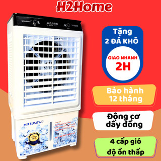 Quạt điều hòa cao cấp làm mát không khí HA-5500 dung tích 40 - Làm mát nhanh, tiết kiệm điện
