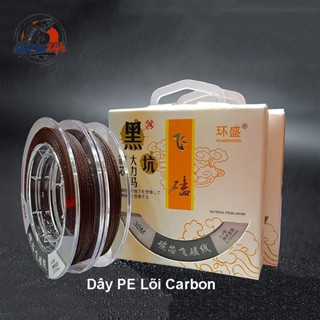  Dây dù PE lõi carbon câu cá dây thẻo câu đài chuyên làm thẻo săn hàng chiều dài 30m 