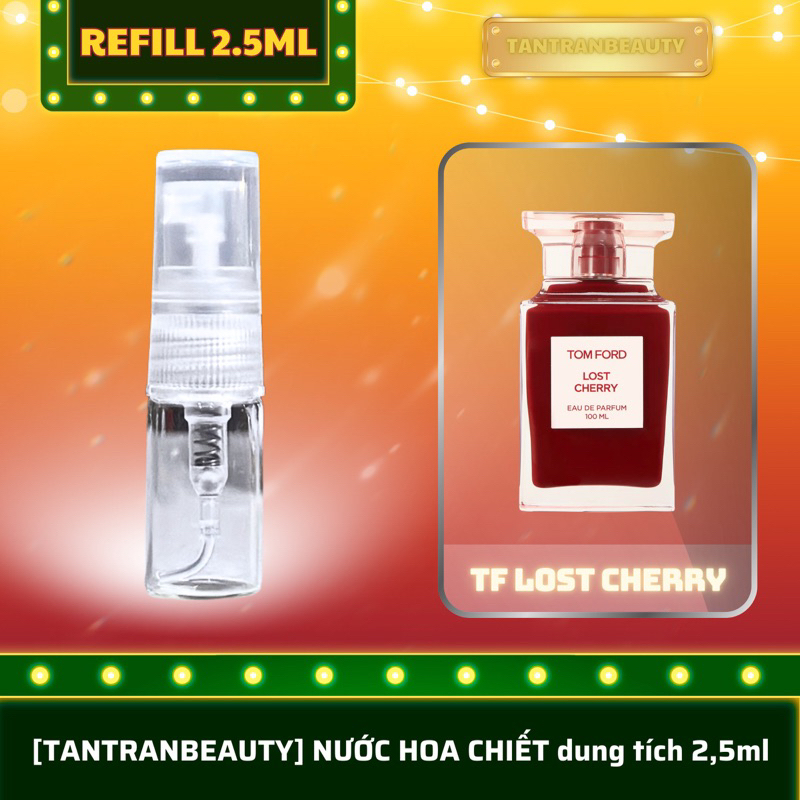 TF LOST CHERRY [nước hoa nữ refill 2,5ml]