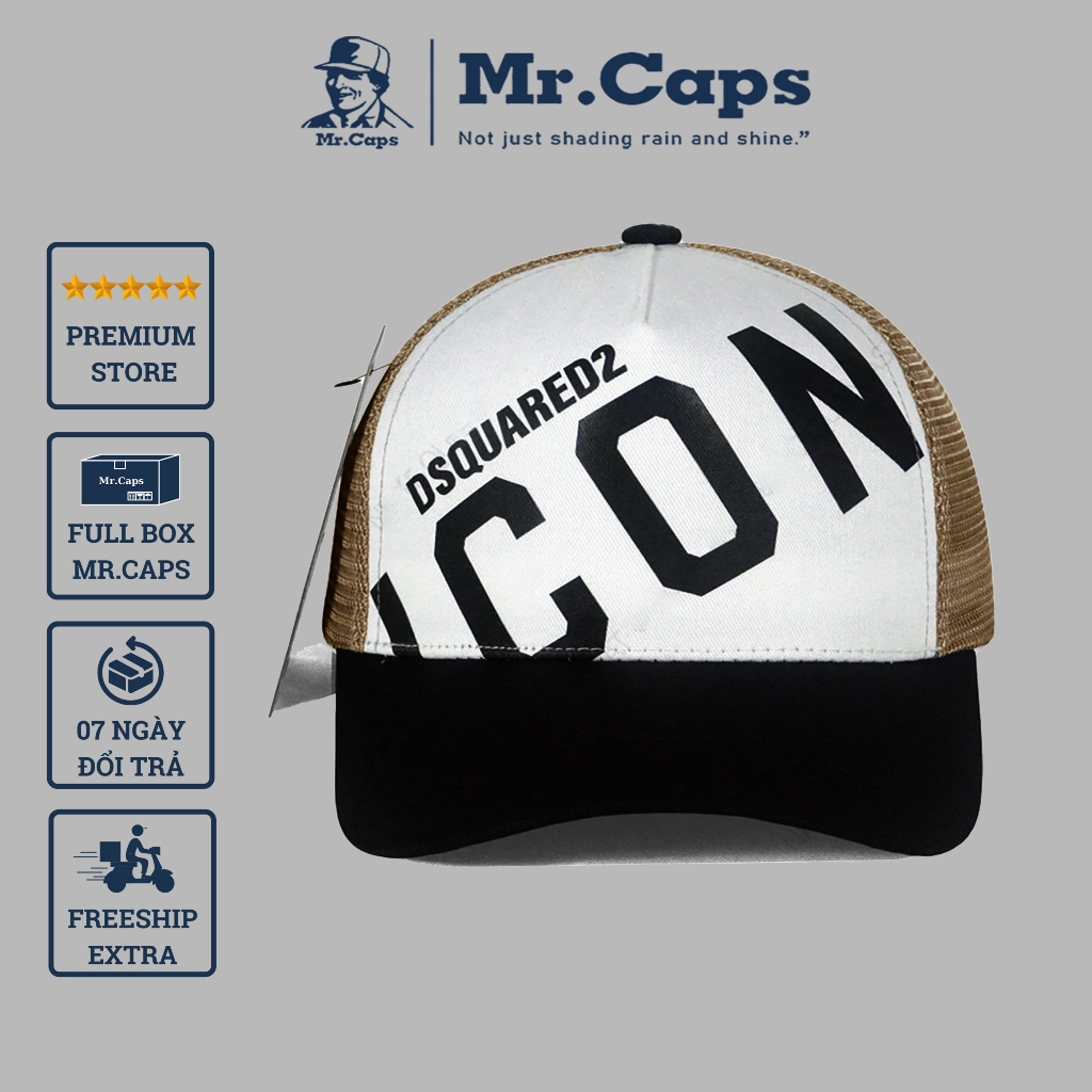 Nón kết ICON DQS2 phối lưới thời trang nam nữ - Mũ lưỡi trai lưới form unisex cho nam nữ MrCaps MR01 | BigBuy360 - bigbuy360.vn