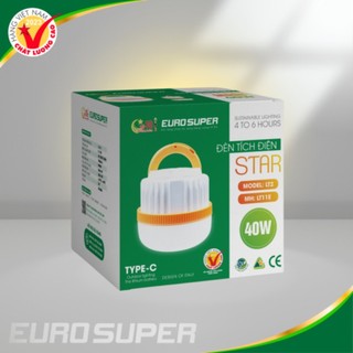 Đèn Led Sạc Tích Điện STAR - EUROSUPER