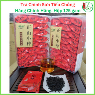   Hàng chuẩn loại ngon  Hộp 125 Gam Trà Chính Sơn Tiểu Chủng Vùng Núi Vũ Di Sơn 