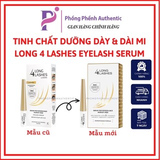 Tinh chất dưỡng dày và dài mi Long 4 Lashes eyelash growth booster serum, 3 ml