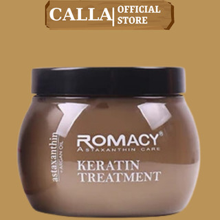 Dầu ủ tóc KERATIN ROMACY 500ML phục hồi tóc hư tổn chống lão hóa ngăn ngừa gãy rụng