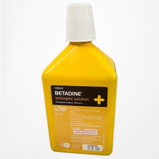 Dung dịch sát khuẩn vết thương Betadine Antiseptic Solution 10% 500ml