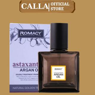 TINH Dầu Dưỡng Tóc ARGAN OIL ROMACY 50ML Phục Hồi Tóc Hư Tổn Khô Xơ , Bảo Vệ Tóc Khỏi Nhiệt Độ Cao