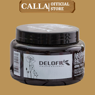 Ủ tóc collagen Delofil Hair Mask 500ml phục hồi tái sinh tóc hư tổn, dưỡng siêu mềm mượt