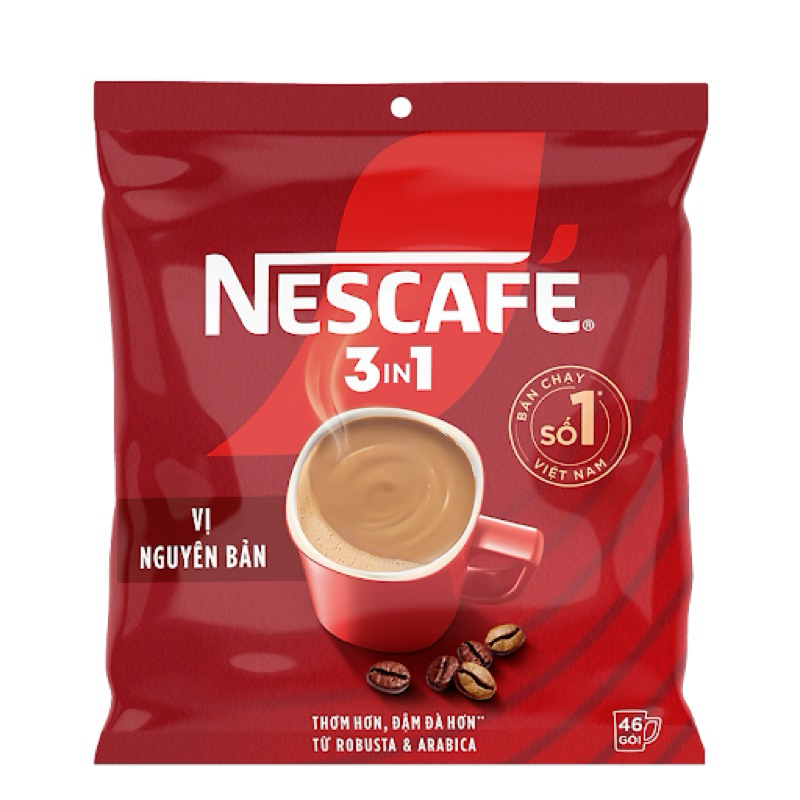 Cà phê Nescafe sữa bịch 46gói