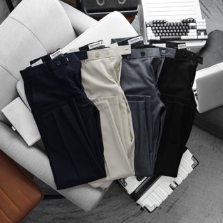 Quần Âu Dài Nam TADDEER Form SlimFit vải cotton spandex cạp chun ẩn, co giãn nhẹ, Hàng Dư Xịn - TAD41