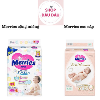 Tã/bỉm quần/dán Merries nội địa Nhật NB96/S88/M68/L58/M64/L50/XL44/XXL28