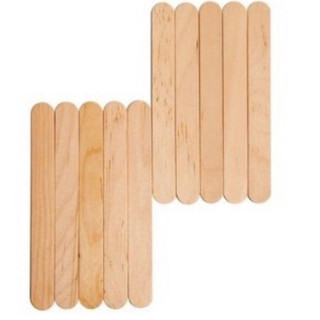 Que gỗ wax lông , que phết sáp wax, đè lưỡi