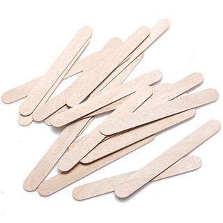 Que gỗ wax lông , que phết sáp wax, đè lưỡi