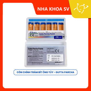 Cone chính trám bít ống tủy | côn chính - gutta percha points
