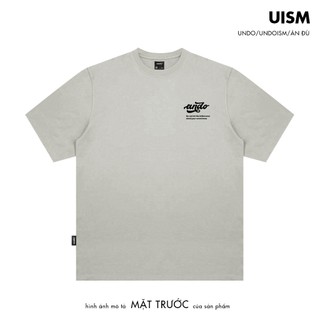 Áo Thun Unisex Undo Sweet Màu Light Grey 100% Standard Cotton - Local Brand Chính Hãng