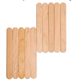 Que gỗ phết sáp wax lông que đè lưỡi
