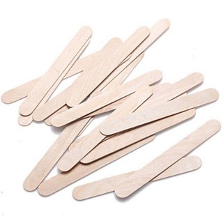 Que gỗ phết sáp wax lông que đè lưỡi