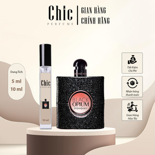 Nước Hoa Nữ chính hãng Black Opium CHIC PERFUME quyến rũ, sang trọng