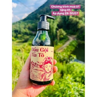 Dầu gội Tía Tô dưỡng tóc siêu mượt, chắc khỏe