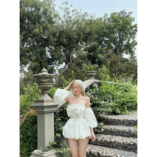 Yumi Jumpsuit nơ lụa