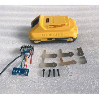 Vỏ mạch dewalt 18v 4ah cell 21700 li-ion 3.7v nhận sạc zin