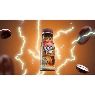 [Thùng 24chai] CÀ PHÊ SỮA KOPIKO LUCKY DAY