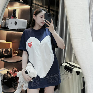 Áo Phông In Hình Trái Tym Siêu CUTE Áo Phông Cặp Đôi Siêu Hot Hit Mùa Hè Chất Cotton 100% Siêu Thoáng Mát Hot HÈ 2024