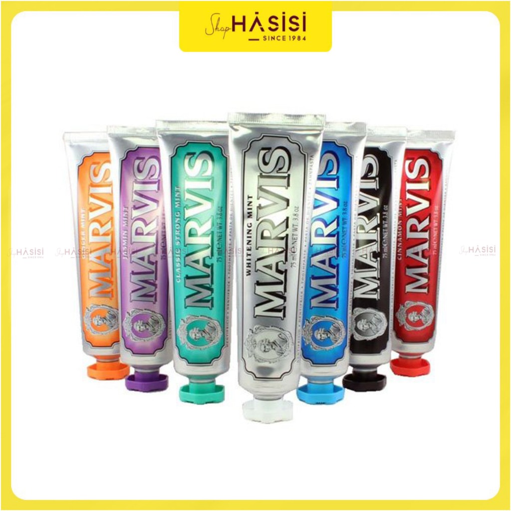Kem Đánh Răng MARVIS - Whitening Mint 85ml
