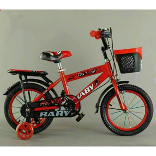 Xe đạp Yomi nam giỏ nhựa dành cho bé trai, đủ size từ 12-14-16 (bé 2 đến 6 tuổi)