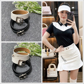 Thắt lưng nam nữ chất da mềm dày dặn đẹp bản to lên phom xinh