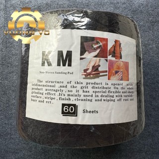 Cuộn 60 miếng bùi nhùi tím-miếng cước lau chùi đa năng màu tím-đánh bóng nồi niêu