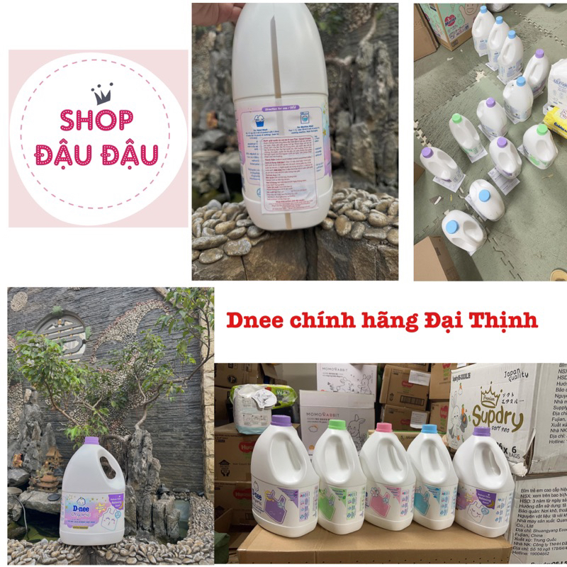 [CHÍNH HÃNG ĐẠI THỊNH] Nước giặt xả DNEE 3000ml