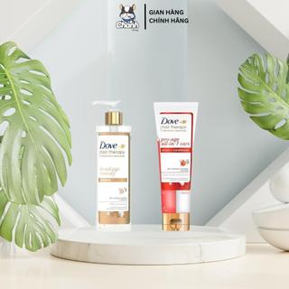 Combo gội xả - 1 dầu gội dove 380ml + 1 serum kem xả dove 230ml phồng dày tóc