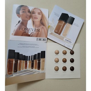Sample kem nền Dior, vỉ son dưỡng Dior