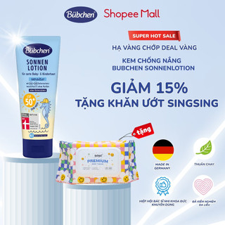 Kem chống nắng Bubchen Sonnenlotion LSF 50+