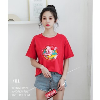 Áo thun nữ thêu đắp 3D thun dày dặn vải co giãn mền mịn