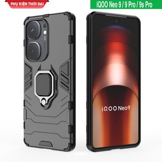 Ốp lưng iQOO Neo 9 / 9 Pro / 9s Pro / Neo 9s Pro+ iron man iring mẫu mới chống sốc giá đỡ xem phim