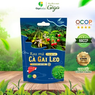 Trà Túi Lọc Rau Má Cà Gai Leo GIGA , Cà Gai Leo - giúp thanh nhiệt, tăng cường chức năng gan, hạ men gan (250g/túi)