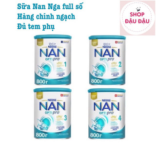 Sữa NAN Nga 800g số 1-2-3-4