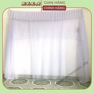 Mùng Tuyn Cao Cấp Ella  - Màn Chống Muỗi Mắc 4 Góc Cao Cấp- Mùng Ngủ Có Cửa Và Không Cửa  KT: 1m2, 1m4, 1m6, 1m8, 2m,2m2