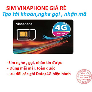 Sim Vinaphone dùng mãi mãi, nghe gọi giá rẻ, làm công việc, nhắn tin, nhận mã otp, Hàng chính hãng