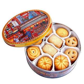 Bánh quy bơ Jacobsen’s Bakery Danish Butter Cookies của Dan Mạch hộp 1600gr - hộp móp
